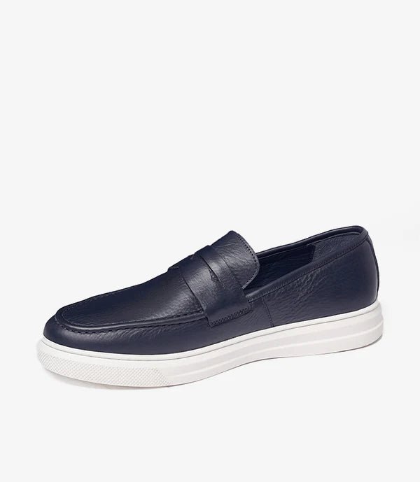 MOCASSIN ADDLER en Cuir, Bleu Nuit– CL6044 - Celeno - Afrique