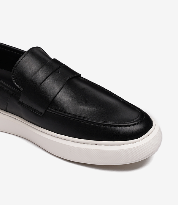 MOCASSIN ADDLER en Cuir, Noir – CL6044