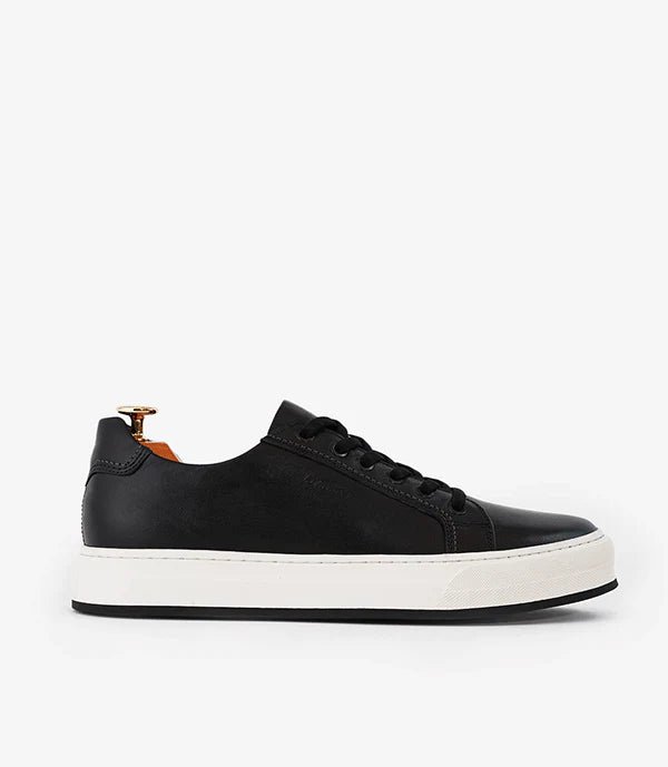 BASKET ROGUE En Cuir, Noir– CL6073 - Celeno - Afrique
