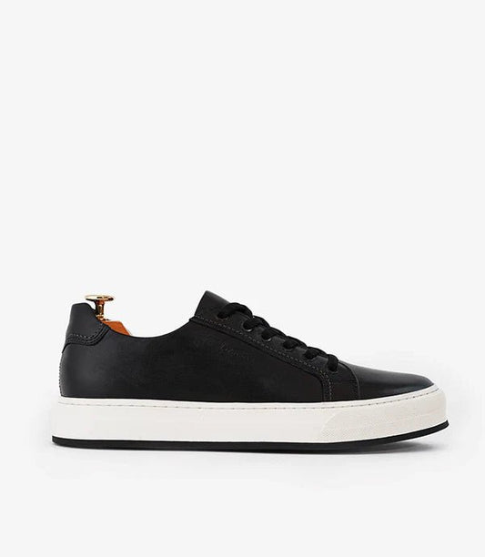 BASKET ROGUE En Cuir, Noir– CL6073 - Celeno - Afrique