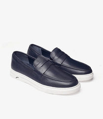 MOCASSIN ADDLER en Cuir, Bleu Nuit– CL6044 - Celeno - Afrique