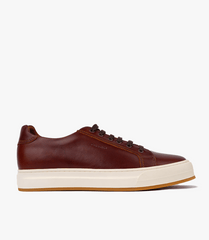 BASKET ROGUE en Cuir, MARRON COGNAC – CL6073 - Celeno - Afrique