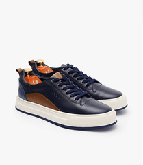 BASKET BOLT en Cuir, Bleu - CL6069 - Celeno - Afrique
