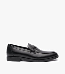 Mocassins Belgrano en Cuir Noir– CL57 - Celeno - Afrique