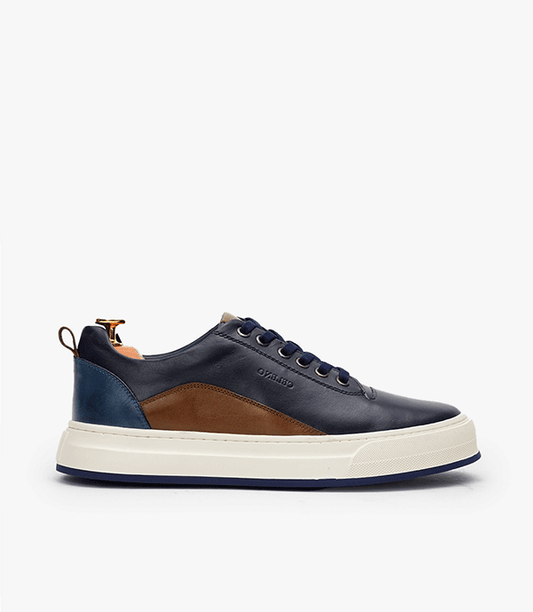 BASKET BOLT en Cuir, Bleu - CL6069 - Celeno - Afrique