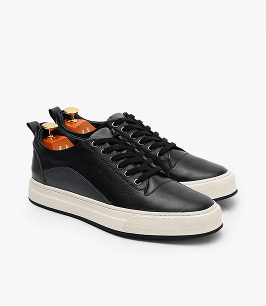 BASKET BOLT en Cuir, Noir - CL6069 - Celeno - Afrique
