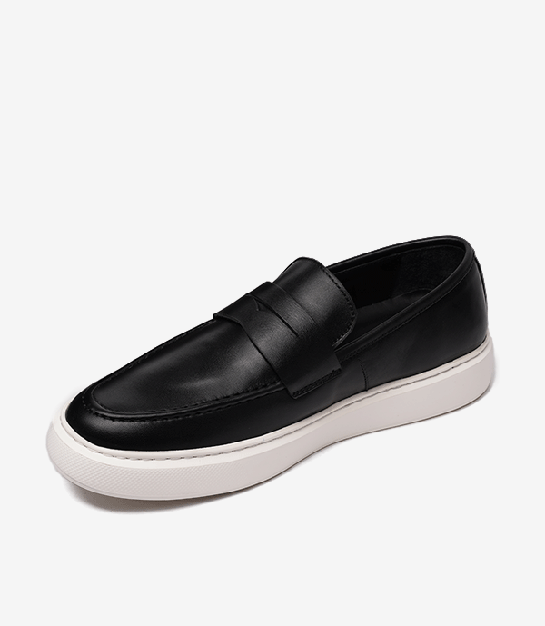 MOCASSIN ADDLER en Cuir, Noir – CL6044