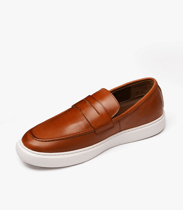 MOCASSIN ADDLER en Cuir, Tabac – CL6044